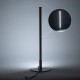 GLOBOSTAR® DALUMA 60468 Μοντέρνο Επιτραπέζιο Φωτιστικό LED 8W 880lm 200° AC 220-240V IP20 Ρυθμιζόμενο Λευκό CCT με On/Off 2700K/4500K/6000K - Lumileds SMD Chip - Λευκό - Μ15 x Π15 x Υ46cm - 3 Χρόνια Εγγύηση
