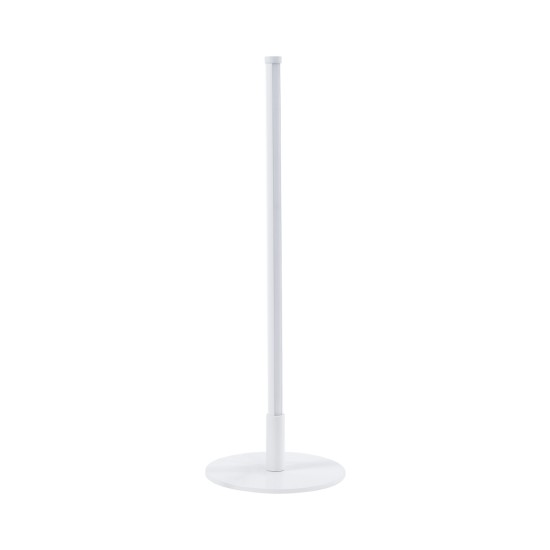 GLOBOSTAR® DALUMA 60468 Μοντέρνο Επιτραπέζιο Φωτιστικό LED 8W 880lm 200° AC 220-240V IP20 Ρυθμιζόμενο Λευκό CCT με On/Off 2700K/4500K/6000K - Lumileds SMD Chip - Λευκό - Μ15 x Π15 x Υ46cm - 3 Χρόνια Εγγύηση