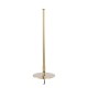 GLOBOSTAR® DALUMA 60469 Μοντέρνο Επιτραπέζιο Φωτιστικό LED 8W 880lm 200° AC 220-240V IP20 Ρυθμιζόμενο Λευκό CCT με On/Off 2700K/4500K/6000K - Lumileds SMD Chip - Χρυσό - Μ15 x Π15 x Υ46cm - 3 Χρόνια Εγγύηση