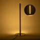 GLOBOSTAR® DALUMA 60469 Μοντέρνο Επιτραπέζιο Φωτιστικό LED 8W 880lm 200° AC 220-240V IP20 Ρυθμιζόμενο Λευκό CCT με On/Off 2700K/4500K/6000K - Lumileds SMD Chip - Χρυσό - Μ15 x Π15 x Υ46cm - 3 Χρόνια Εγγύηση