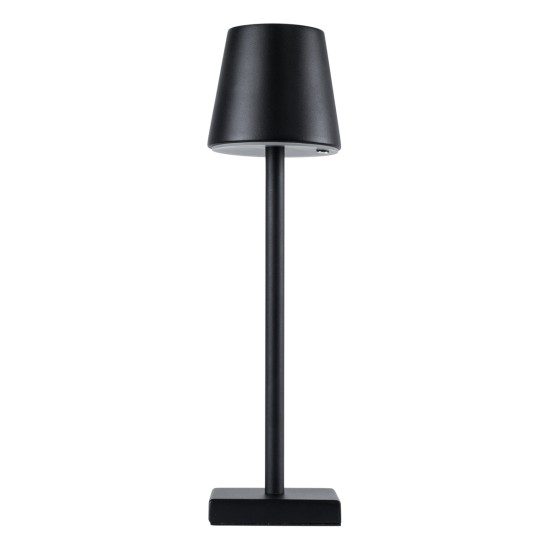 GLOBOSTAR® NEGA 60473 Μοντέρνο Επιτραπέζιο Φωτιστικό LED 2.2W 154lm 360° DC 5V με USB με Επαναφορτιζόμενη Μπαταρία Li-ion 3.7V 4000mAh IP20 Θερμό Λευκό 2700K με Αφή Dimmable - Lumileds SMD Chip - Μαύρο - Μ10 x Π10 x Υ39cm - 2 Χρόνια Εγγύηση GLOBOSTAR® NEGA 60473 Μοντέρνο Επιτραπέζιο Φωτιστικό LED 2.2W 154lm 360° DC 5V με USB με Επαναφορτιζόμενη Μπαταρία Li-ion 3.7V 4000mAh IP20 Θερμό Λευκό 2700K με Αφή Dimmable - Lumileds SMD Chip - Μαύρο - Μ10 x Π10 x Υ39cm - 2 Χρόνια Εγγύηση