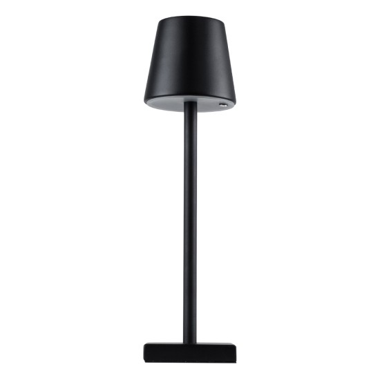 GLOBOSTAR® NEGA 60473 Μοντέρνο Επιτραπέζιο Φωτιστικό LED 2.2W 154lm 360° DC 5V με USB με Επαναφορτιζόμενη Μπαταρία Li-ion 3.7V 4000mAh IP20 Θερμό Λευκό 2700K με Αφή Dimmable - Lumileds SMD Chip - Μαύρο - Μ10 x Π10 x Υ39cm - 2 Χρόνια Εγγύηση GLOBOSTAR® NEGA 60473 Μοντέρνο Επιτραπέζιο Φωτιστικό LED 2.2W 154lm 360° DC 5V με USB με Επαναφορτιζόμενη Μπαταρία Li-ion 3.7V 4000mAh IP20 Θερμό Λευκό 2700K με Αφή Dimmable - Lumileds SMD Chip - Μαύρο - Μ10 x Π10 x Υ39cm - 2 Χρόνια Εγγύηση