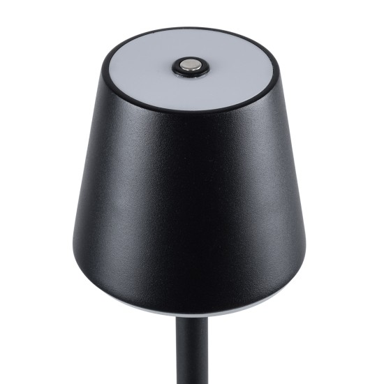 GLOBOSTAR® NEGA 60473 Μοντέρνο Επιτραπέζιο Φωτιστικό LED 2.2W 154lm 360° DC 5V με USB με Επαναφορτιζόμενη Μπαταρία Li-ion 3.7V 4000mAh IP20 Θερμό Λευκό 2700K με Αφή Dimmable - Lumileds SMD Chip - Μαύρο - Μ10 x Π10 x Υ39cm - 2 Χρόνια Εγγύηση GLOBOSTAR® NEGA 60473 Μοντέρνο Επιτραπέζιο Φωτιστικό LED 2.2W 154lm 360° DC 5V με USB με Επαναφορτιζόμενη Μπαταρία Li-ion 3.7V 4000mAh IP20 Θερμό Λευκό 2700K με Αφή Dimmable - Lumileds SMD Chip - Μαύρο - Μ10 x Π10 x Υ39cm - 2 Χρόνια Εγγύηση