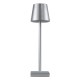 GLOBOSTAR® NEGA 60476 Μοντέρνο Επιτραπέζιο Φωτιστικό LED 2.2W 154lm 360° DC 5V με USB με Επαναφορτιζόμενη Μπαταρία Li-ion 3.7V 4000mAh IP20 Θερμό Λευκό 2700K με Αφή Dimmable - Lumileds SMD Chip - Ασημί - Μ10 x Π10 x Υ39cm - 2 Χρόνια Εγγύηση GLOBOSTAR® NEGA 60476 Μοντέρνο Επιτραπέζιο Φωτιστικό LED 2.2W 154lm 360° DC 5V με USB με Επαναφορτιζόμενη Μπαταρία Li-ion 3.7V 4000mAh IP20 Θερμό Λευκό 2700K με Αφή Dimmable - Lumileds SMD Chip - Ασημί - Μ10 x Π10 x Υ39cm - 2 Χρόνια Εγγύηση