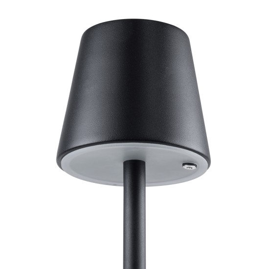 GLOBOSTAR® NEGA 60477 Μοντέρνο Επιδαπέδιο Φωτιστικό LED 2.2W 154lm 360° DC 5V με USB 2.0 με Επαναφορτιζόμενη Μπαταρία Li-ion 3.7V 4000mAh IP44 Θερμό Λευκό 2700K με Αφή Dimmable - Lumileds SMD Chip - Μαύρο - Μ10 x Π10 x Υ135cm - 2 Χρόνια Εγγύηση GLOBOSTAR® NEGA 60477 Μοντέρνο Επιδαπέδιο Φωτιστικό LED 2.2W 154lm 360° DC 5V με USB 2.0 με Επαναφορτιζόμενη Μπαταρία Li-ion 3.7V 4000mAh IP44 Θερμό Λευκό 2700K με Αφή Dimmable - Lumileds SMD Chip - Μαύρο - Μ10 x Π10 x Υ135cm - 2 Χρόνια Εγγύηση