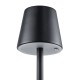 GLOBOSTAR® NEGA 60477 Μοντέρνο Επιδαπέδιο Φωτιστικό LED 2.2W 154lm 360° DC 5V με USB 2.0 με Επαναφορτιζόμενη Μπαταρία Li-ion 3.7V 4000mAh IP44 Θερμό Λευκό 2700K με Αφή Dimmable - Lumileds SMD Chip - Μαύρο - Μ10 x Π10 x Υ135cm - 2 Χρόνια Εγγύηση GLOBOSTAR® NEGA 60477 Μοντέρνο Επιδαπέδιο Φωτιστικό LED 2.2W 154lm 360° DC 5V με USB 2.0 με Επαναφορτιζόμενη Μπαταρία Li-ion 3.7V 4000mAh IP44 Θερμό Λευκό 2700K με Αφή Dimmable - Lumileds SMD Chip - Μαύρο - Μ10 x Π10 x Υ135cm - 2 Χρόνια Εγγύηση