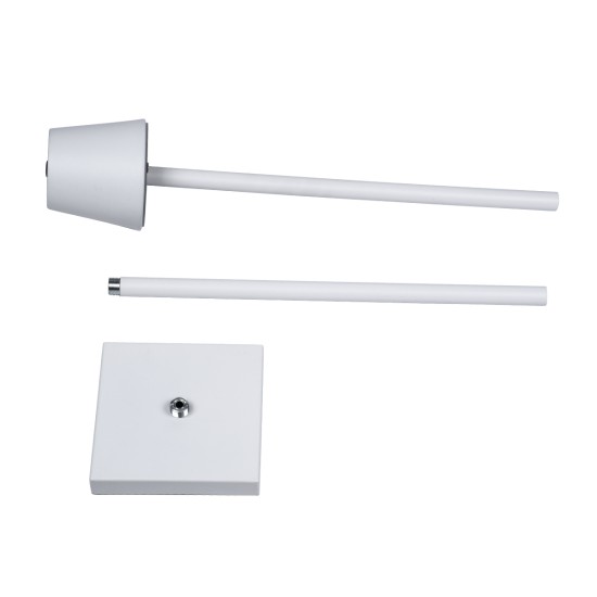 GLOBOSTAR® NEGA 60478 Μοντέρνο Επιδαπέδιο Φωτιστικό LED 2.2W 154lm 360° DC 5V με USB 2.0 με Επαναφορτιζόμενη Μπαταρία Li-ion 3.7V 4000mAh IP44 Θερμό Λευκό 2700K με Αφή Dimmable - Lumileds SMD Chip - Λευκό - Μ10 x Π10 x Υ135cm - 2 Χρόνια Εγγύηση GLOBOSTAR® NEGA 60478 Μοντέρνο Επιδαπέδιο Φωτιστικό LED 2.2W 154lm 360° DC 5V με USB 2.0 με Επαναφορτιζόμενη Μπαταρία Li-ion 3.7V 4000mAh IP44 Θερμό Λευκό 2700K με Αφή Dimmable - Lumileds SMD Chip - Λευκό - Μ10 x Π10 x Υ135cm - 2 Χρόνια Εγγύηση