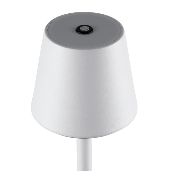 GLOBOSTAR® NEGA 60478 Μοντέρνο Επιδαπέδιο Φωτιστικό LED 2.2W 154lm 360° DC 5V με USB 2.0 με Επαναφορτιζόμενη Μπαταρία Li-ion 3.7V 4000mAh IP44 Θερμό Λευκό 2700K με Αφή Dimmable - Lumileds SMD Chip - Λευκό - Μ10 x Π10 x Υ135cm - 2 Χρόνια Εγγύηση GLOBOSTAR® NEGA 60478 Μοντέρνο Επιδαπέδιο Φωτιστικό LED 2.2W 154lm 360° DC 5V με USB 2.0 με Επαναφορτιζόμενη Μπαταρία Li-ion 3.7V 4000mAh IP44 Θερμό Λευκό 2700K με Αφή Dimmable - Lumileds SMD Chip - Λευκό - Μ10 x Π10 x Υ135cm - 2 Χρόνια Εγγύηση