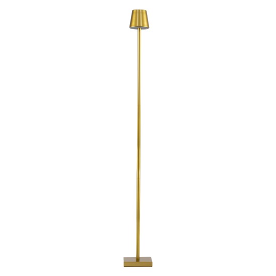 GLOBOSTAR® NEGA 60479 Μοντέρνο Επιδαπέδιο Φωτιστικό LED 2.2W 154lm 360° DC 5V με USB 2.0 με Επαναφορτιζόμενη Μπαταρία Li-ion 3.7V 4000mAh IP44 Θερμό Λευκό 2700K με Αφή Dimmable - Lumileds SMD Chip - Χρυσό Πλατίνα - Μ10 x Π10 x Υ135cm - 2 Χρόνια Εγγύηση GLOBOSTAR® NEGA 60479 Μοντέρνο Επιδαπέδιο Φωτιστικό LED 2.2W 154lm 360° DC 5V με USB 2.0 με Επαναφορτιζόμενη Μπαταρία Li-ion 3.7V 4000mAh IP44 Θερμό Λευκό 2700K με Αφή Dimmable - Lumileds SMD Chip - Χρυσό Πλατίνα - Μ10 x Π10 x Υ135cm - 2 Χρόνια Εγγύηση