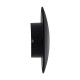 GLOBOSTAR® HELIO-R 60492 Μοντέρνο Φωτιστικό Τοίχου - Απλίκα LED 7W 840lm 120° AC 220-240V Αδιάβροχο IP65 Φυσικό Λευκό 4500K - Lumileds SMD Chip & TÜV SÜD Driver - Μαύρο Ματ - Μ16 x Π16 x Υ5cm - 5 Χρόνια Εγγύηση