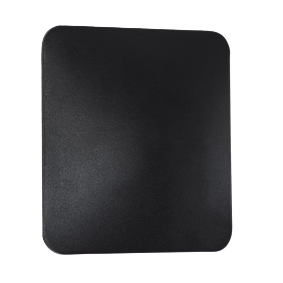 GLOBOSTAR® HELIO-S 60495 Μοντέρνο Φωτιστικό Τοίχου - Απλίκα LED 7W 840lm 120° AC 220-240V Αδιάβροχο IP65 Φυσικό Λευκό 4500K - Lumileds SMD Chip & TÜV SÜD Driver - Μαύρο Ματ - Μ16 x Π5 x Υ16cm - 5 Χρόνια Εγγύηση