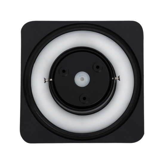 GLOBOSTAR® HELIO-S 60495 Μοντέρνο Φωτιστικό Τοίχου - Απλίκα LED 7W 840lm 120° AC 220-240V Αδιάβροχο IP65 Φυσικό Λευκό 4500K - Lumileds SMD Chip & TÜV SÜD Driver - Μαύρο Ματ - Μ16 x Π5 x Υ16cm - 5 Χρόνια Εγγύηση