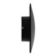 GLOBOSTAR® HELIO-S 60495 Μοντέρνο Φωτιστικό Τοίχου - Απλίκα LED 7W 840lm 120° AC 220-240V Αδιάβροχο IP65 Φυσικό Λευκό 4500K - Lumileds SMD Chip & TÜV SÜD Driver - Μαύρο Ματ - Μ16 x Π5 x Υ16cm - 5 Χρόνια Εγγύηση