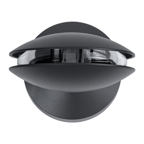 GLOBOSTAR® ZERODA 60597 Μοντέρνο Φωτιστικό Τοίχου - Απλίκα LED 9W 1035lm 3°/360° AC 220-240V Αδιάβροχο IP65 Θερμό Λευκό 2700K - CREE XPE Chip & TÜV SÜD Driver - Γκρι Ανθρακί Ματ - Μ11 x Π10 x Υ16cm - 5 Χρόνια Εγγύηση GLOBOSTAR® ZERODA 60597 Μοντέρνο Φωτιστικό Τοίχου - Απλίκα LED 9W 1035lm 3°/360° AC 220-240V Αδιάβροχο IP65 Θερμό Λευκό 2700K - CREE XPE Chip & TÜV SÜD Driver - Γκρι Ανθρακί Ματ - Μ11 x Π10 x Υ16cm - 5 Χρόνια Εγγύηση