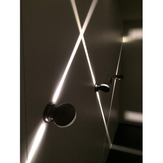 GLOBOSTAR® ZERODA 60597 Μοντέρνο Φωτιστικό Τοίχου - Απλίκα LED 9W 1035lm 3°/360° AC 220-240V Αδιάβροχο IP65 Θερμό Λευκό 2700K - CREE XPE Chip & TÜV SÜD Driver - Γκρι Ανθρακί Ματ - Μ11 x Π10 x Υ16cm - 5 Χρόνια Εγγύηση GLOBOSTAR® ZERODA 60597 Μοντέρνο Φωτιστικό Τοίχου - Απλίκα LED 9W 1035lm 3°/360° AC 220-240V Αδιάβροχο IP65 Θερμό Λευκό 2700K - CREE XPE Chip & TÜV SÜD Driver - Γκρι Ανθρακί Ματ - Μ11 x Π10 x Υ16cm - 5 Χρόνια Εγγύηση