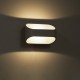 GLOBOSTAR® EDEN 60665 Μοντέρνο Φωτιστικό Τοίχου - Απλίκα LED 10W 1000lm 60° AC 220-240V IP20 Φυσικό Λευκό 4500K - Bridgelux COB Chip & TÜV SÜD Driver - Λευκό Ματ - Μ16 x Π10.5 x Υ9cm - 3 Χρόνια Εγγύηση