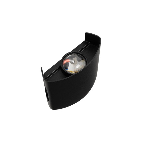 GLOBOSTAR® SIXOAD 60676 Μοντέρνο Φωτιστικό Τοίχου - Απλίκα LED 4W 400lm 30° AC 220-240V Αδιάβροχο IP65 Θερμό Λευκό 2700K - CREE XPE Chip & TÜV SÜD Driver - Μαύρο Ματ - Μ8.5 x Π3.5 x Υ8cm - 5 Χρόνια Εγγύηση GLOBOSTAR® SIXOAD 60676 Μοντέρνο Φωτιστικό Τοίχου - Απλίκα LED 4W 400lm 30° AC 220-240V Αδιάβροχο IP65 Θερμό Λευκό 2700K - CREE XPE Chip & TÜV SÜD Driver - Μαύρο Ματ - Μ8.5 x Π3.5 x Υ8cm - 5 Χρόνια Εγγύηση