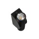 GLOBOSTAR® ARC 60679 Μοντέρνο Φωτιστικό Τοίχου - Απλίκα LED 4W 400lm 30° AC 220-240V Αδιάβροχο IP65 Θερμό Λευκό 2700K - CREE XPE Chip & TÜV SÜD Driver - Μαύρο Ματ - Μ3.5 x Π4.8 x Υ11.5cm - 5 Χρόνια Εγγύηση