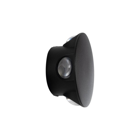 GLOBOSTAR® SOL 60689 Μοντέρνο Φωτιστικό Τοίχου - Απλίκα LED 8W 800lm 30° AC 220-240V Αδιάβροχο IP65 Θερμό Λευκό 2700K - CREE XPE Chip & TÜV SÜD Driver - Μαύρο Ματ - Μ10 x Π5 x Υ10cm - 5 Χρόνια Εγγύηση GLOBOSTAR® SOL 60689 Μοντέρνο Φωτιστικό Τοίχου - Απλίκα LED 8W 800lm 30° AC 220-240V Αδιάβροχο IP65 Θερμό Λευκό 2700K - CREE XPE Chip & TÜV SÜD Driver - Μαύρο Ματ - Μ10 x Π5 x Υ10cm - 5 Χρόνια Εγγύηση