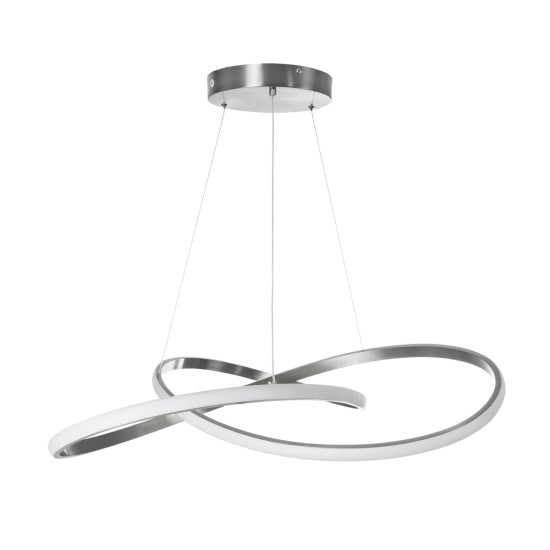 GLOBOSTAR® DEXTER 60915 Μοντέρνο Κρεμαστό Φωτιστικό Οροφής LED 90W 9000lm 300° AC 220-240V IP20 Ρυθμιζόμενο Λευκό CCT με Χειριστήριο από 2700K έως 6000K Dimmable - Lumileds SMD Chip - Σατινέ Νίκελ Βούρτσας - Μ73 x Π73 x Υ16cm - 3 Χρόνια Εγγύηση GLOBOSTAR® DEXTER 60915 Μοντέρνο Κρεμαστό Φωτιστικό Οροφής LED 90W 9000lm 300° AC 220-240V IP20 Ρυθμιζόμενο Λευκό CCT με Χειριστήριο από 2700K έως 6000K Dimmable - Lumileds SMD Chip - Σατινέ Νίκελ Βούρτσας - Μ73 x Π73 x Υ16cm - 3 Χρόνια Εγγύηση