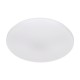 GLOBOSTAR® AVA 61017 Μοντέρνο Φωτιστικό Οροφής LED 76W 7600lm 120° AC 220-240V IP20 Ρυθμιζόμενο Λευκό CCT με Χειριστήριο από 2700K έως 6000K Dimmable - Lumileds SMD Chip - Λευκό Ματ - Μ48 x Π48 x Υ6.5cm - 3 Χρόνια Εγγύηση