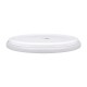GLOBOSTAR® AVA 61017 Μοντέρνο Φωτιστικό Οροφής LED 76W 7600lm 120° AC 220-240V IP20 Ρυθμιζόμενο Λευκό CCT με Χειριστήριο από 2700K έως 6000K Dimmable - Lumileds SMD Chip - Λευκό Ματ - Μ48 x Π48 x Υ6.5cm - 3 Χρόνια Εγγύηση