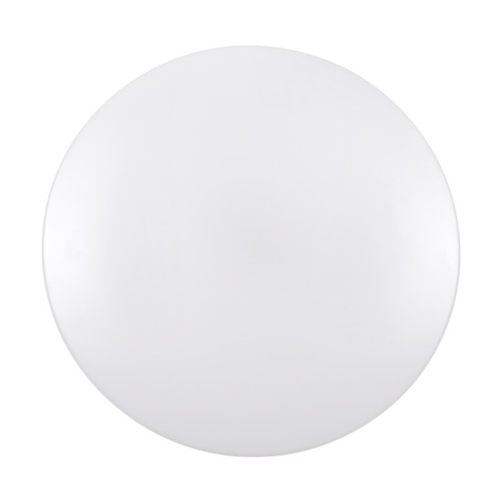 GLOBOSTAR® AVA 61017 Μοντέρνο Φωτιστικό Οροφής LED 76W 7600lm 120° AC 220-240V IP20 Ρυθμιζόμενο Λευκό CCT με Χειριστήριο από 2700K έως 6000K Dimmable - Lumileds SMD Chip - Λευκό Ματ - Μ48 x Π48 x Υ6.5cm - 3 Χρόνια Εγγύηση