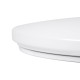 GLOBOSTAR® AVA 61017 Μοντέρνο Φωτιστικό Οροφής LED 76W 7600lm 120° AC 220-240V IP20 Ρυθμιζόμενο Λευκό CCT με Χειριστήριο από 2700K έως 6000K Dimmable - Lumileds SMD Chip - Λευκό Ματ - Μ48 x Π48 x Υ6.5cm - 3 Χρόνια Εγγύηση