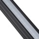 GLOBOSTAR® MARKET 61022-S Μοντέρνο Γραμμικό Επεκτεινόμενο Φωτιστικό Οροφής LED 18W 2170lm 60° AC 220-240V IP20 Θερμό Λευκό 2700K - Lumileds SMD Chip - Μαύρο Ματ - Μ120 x Π2 x Υ4cm - 3 Χρόνια Εγγύηση GLOBOSTAR® MARKET 61022-S Μοντέρνο Γραμμικό Επεκτεινόμενο Φωτιστικό Οροφής LED 18W 2170lm 60° AC 220-240V IP20 Θερμό Λευκό 2700K - Lumileds SMD Chip - Μαύρο Ματ - Μ120 x Π2 x Υ4cm - 3 Χρόνια Εγγύηση
