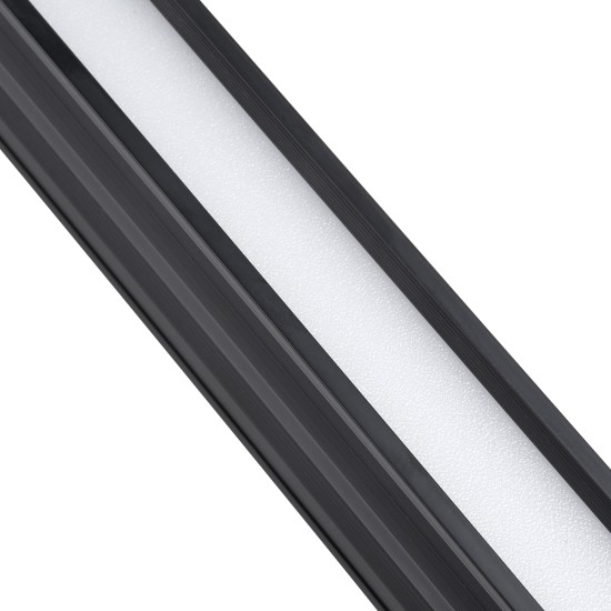 GLOBOSTAR® OFFICE 61024 Μοντέρνο Γραμμικό Επεκτεινόμενο Φωτιστικό Οροφής LED 18W 2200lm 120° AC 220-240V IP20 Φυσικό Λευκό 4500K - Lumileds SMD Chip - Μαύρο Ματ - Μ120 x Π2 x Υ4cm - 3 Χρόνια Εγγύηση GLOBOSTAR® OFFICE 61024 Μοντέρνο Γραμμικό Επεκτεινόμενο Φωτιστικό Οροφής LED 18W 2200lm 120° AC 220-240V IP20 Φυσικό Λευκό 4500K - Lumileds SMD Chip - Μαύρο Ματ - Μ120 x Π2 x Υ4cm - 3 Χρόνια Εγγύηση