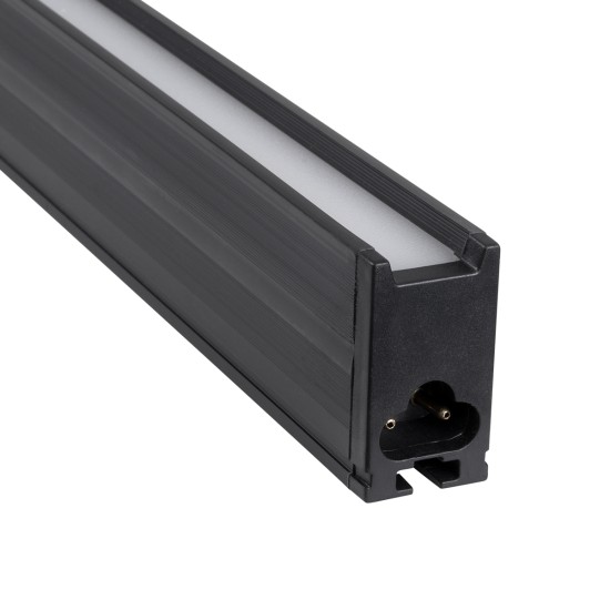 GLOBOSTAR® OFFICE 61024 Μοντέρνο Γραμμικό Επεκτεινόμενο Φωτιστικό Οροφής LED 18W 2200lm 120° AC 220-240V IP20 Φυσικό Λευκό 4500K - Lumileds SMD Chip - Μαύρο Ματ - Μ120 x Π2 x Υ4cm - 3 Χρόνια Εγγύηση GLOBOSTAR® OFFICE 61024 Μοντέρνο Γραμμικό Επεκτεινόμενο Φωτιστικό Οροφής LED 18W 2200lm 120° AC 220-240V IP20 Φυσικό Λευκό 4500K - Lumileds SMD Chip - Μαύρο Ματ - Μ120 x Π2 x Υ4cm - 3 Χρόνια Εγγύηση