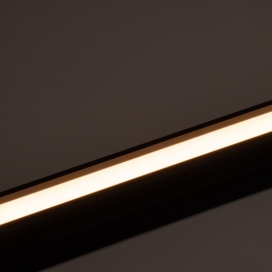 GloboStar® OFFICE 61025-P Γραμμικό Κρεμαστό Φωτιστικό Linear LED 18W 2170lm 120° AC 220-240V Μ120 x Π2 x Υ4cm Θερμό Λευκό 2700K - Μαύρο - 3 Years Warranty GloboStar® OFFICE 61025-P Γραμμικό Κρεμαστό Φωτιστικό Linear LED 18W 2170lm 120° AC 220-240V Μ120 x Π2 x Υ4cm Θερμό Λευκό 2700K - Μαύρο - 3 Years Warranty