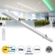 GLOBOSTAR® LUCA 61033 Μοντέρνο Φωτιστικό Οροφής LED 54W 6500lm 120° AC 220-240V IP20 Ρυθμιζόμενο Λευκό CCT με Χειριστήριο από 2700K έως 6000K Dimmable - Lumileds SMD Chip - Λευκό Ματ - Μ121.5 x Π5 x Υ4cm - 3 Χρόνια Εγγύηση GLOBOSTAR® LUCA 61033 Μοντέρνο Φωτιστικό Οροφής LED 54W 6500lm 120° AC 220-240V IP20 Ρυθμιζόμενο Λευκό CCT με Χειριστήριο από 2700K έως 6000K Dimmable - Lumileds SMD Chip - Λευκό Ματ - Μ121.5 x Π5 x Υ4cm - 3 Χρόνια Εγγύηση