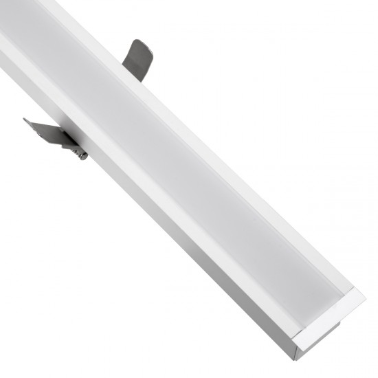 GLOBOSTAR® LUCA 61033 Μοντέρνο Φωτιστικό Οροφής LED 54W 6500lm 120° AC 220-240V IP20 Ρυθμιζόμενο Λευκό CCT με Χειριστήριο από 2700K έως 6000K Dimmable - Lumileds SMD Chip - Λευκό Ματ - Μ121.5 x Π5 x Υ4cm - 3 Χρόνια Εγγύηση GLOBOSTAR® LUCA 61033 Μοντέρνο Φωτιστικό Οροφής LED 54W 6500lm 120° AC 220-240V IP20 Ρυθμιζόμενο Λευκό CCT με Χειριστήριο από 2700K έως 6000K Dimmable - Lumileds SMD Chip - Λευκό Ματ - Μ121.5 x Π5 x Υ4cm - 3 Χρόνια Εγγύηση