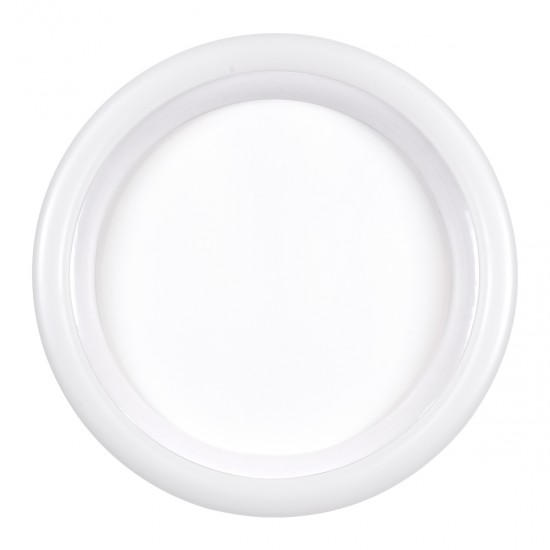 GLOBOSTAR® ARIANA 61035 Μοντέρνο Φωτιστικό Οροφής LED 55W 6376lm 120° AC 220-240V IP20 Ρυθμιζόμενο Λευκό CCT με Χειριστήριο από 2700K έως 6000K Dimmable - Lumileds SMD Chip - Λευκό Ματ - Μ48 x Π48 x Υ9cm - 3 Χρόνια Εγγύηση