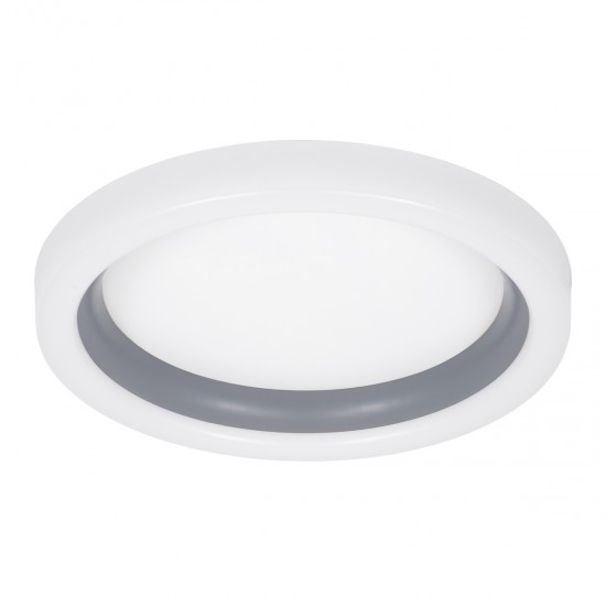 GLOBOSTAR® ARIANA 61036 Μοντέρνο Φωτιστικό Οροφής LED 55W 6376lm 120° AC 220-240V IP20 Ρυθμιζόμενο Λευκό CCT με Χειριστήριο από 2700K έως 6000K Dimmable - Lumileds SMD Chip - Γκρι - Μ48 x Π48 x Υ9cm - 3 Χρόνια Εγγύηση GLOBOSTAR® ARIANA 61036 Μοντέρνο Φωτιστικό Οροφής LED 55W 6376lm 120° AC 220-240V IP20 Ρυθμιζόμενο Λευκό CCT με Χειριστήριο από 2700K έως 6000K Dimmable - Lumileds SMD Chip - Γκρι - Μ48 x Π48 x Υ9cm - 3 Χρόνια Εγγύηση