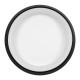 GLOBOSTAR® MELINA 61040 Μοντέρνο Φωτιστικό Οροφής LED 55W 6376lm 120° AC 220-240V IP20 Ρυθμιζόμενο Λευκό CCT με Χειριστήριο από 2700K έως 6000K Dimmable - Lumileds SMD Chip - Μαύρο Ματ - Μ48 x Π48 x Υ9cm - 3 Χρόνια Εγγύηση
