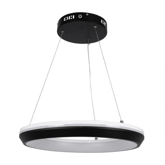 GLOBOSTAR® MELINA 61043 Μοντέρνο Κρεμαστό Φωτιστικό Οροφής LED 55W 6376lm 120° AC 220-240V IP20 Ρυθμιζόμενο Λευκό CCT με Χειριστήριο από 2700K έως 6000K Dimmable - Lumileds SMD Chip - Μαύρο Ματ - Μ48 x Π48 x Υ6.5cm - 3 Χρόνια Εγγύηση GLOBOSTAR® MELINA 61043 Μοντέρνο Κρεμαστό Φωτιστικό Οροφής LED 55W 6376lm 120° AC 220-240V IP20 Ρυθμιζόμενο Λευκό CCT με Χειριστήριο από 2700K έως 6000K Dimmable - Lumileds SMD Chip - Μαύρο Ματ - Μ48 x Π48 x Υ6.5cm - 3 Χρόνια Εγγύηση