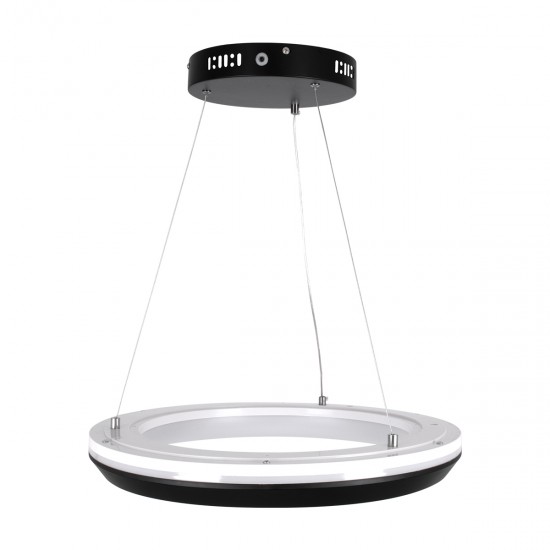 GLOBOSTAR® MELINA 61043 Μοντέρνο Κρεμαστό Φωτιστικό Οροφής LED 55W 6376lm 120° AC 220-240V IP20 Ρυθμιζόμενο Λευκό CCT με Χειριστήριο από 2700K έως 6000K Dimmable - Lumileds SMD Chip - Μαύρο Ματ - Μ48 x Π48 x Υ6.5cm - 3 Χρόνια Εγγύηση GLOBOSTAR® MELINA 61043 Μοντέρνο Κρεμαστό Φωτιστικό Οροφής LED 55W 6376lm 120° AC 220-240V IP20 Ρυθμιζόμενο Λευκό CCT με Χειριστήριο από 2700K έως 6000K Dimmable - Lumileds SMD Chip - Μαύρο Ματ - Μ48 x Π48 x Υ6.5cm - 3 Χρόνια Εγγύηση