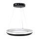 GLOBOSTAR® MELINA 61043 Μοντέρνο Κρεμαστό Φωτιστικό Οροφής LED 55W 6376lm 120° AC 220-240V IP20 Ρυθμιζόμενο Λευκό CCT με Χειριστήριο από 2700K έως 6000K Dimmable - Lumileds SMD Chip - Μαύρο Ματ - Μ48 x Π48 x Υ6.5cm - 3 Χρόνια Εγγύηση GLOBOSTAR® MELINA 61043 Μοντέρνο Κρεμαστό Φωτιστικό Οροφής LED 55W 6376lm 120° AC 220-240V IP20 Ρυθμιζόμενο Λευκό CCT με Χειριστήριο από 2700K έως 6000K Dimmable - Lumileds SMD Chip - Μαύρο Ματ - Μ48 x Π48 x Υ6.5cm - 3 Χρόνια Εγγύηση