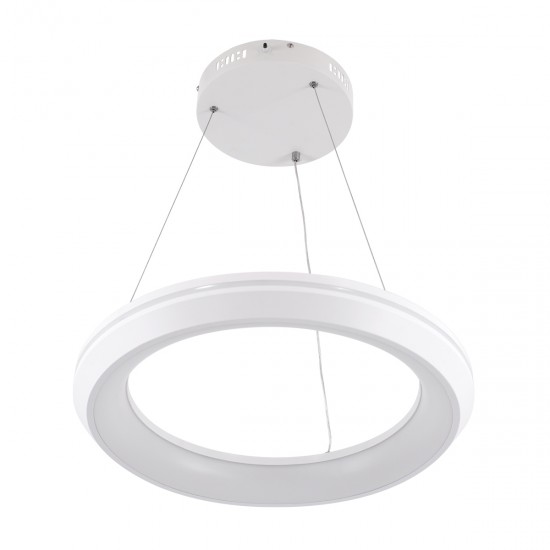 GLOBOSTAR® MELINA 61044 Μοντέρνο Κρεμαστό Φωτιστικό Οροφής LED 55W 6376lm 120° AC 220-240V IP20 Ρυθμιζόμενο Λευκό CCT με Χειριστήριο από 2700K έως 6000K Dimmable - Lumileds SMD Chip - Λευκό Ματ - Μ48 x Π48 x Υ6.5cm - 3 Χρόνια Εγγύηση GLOBOSTAR® MELINA 61044 Μοντέρνο Κρεμαστό Φωτιστικό Οροφής LED 55W 6376lm 120° AC 220-240V IP20 Ρυθμιζόμενο Λευκό CCT με Χειριστήριο από 2700K έως 6000K Dimmable - Lumileds SMD Chip - Λευκό Ματ - Μ48 x Π48 x Υ6.5cm - 3 Χρόνια Εγγύηση
