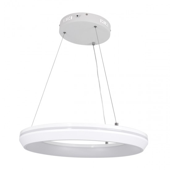 GLOBOSTAR® MELINA 61044 Μοντέρνο Κρεμαστό Φωτιστικό Οροφής LED 55W 6376lm 120° AC 220-240V IP20 Ρυθμιζόμενο Λευκό CCT με Χειριστήριο από 2700K έως 6000K Dimmable - Lumileds SMD Chip - Λευκό Ματ - Μ48 x Π48 x Υ6.5cm - 3 Χρόνια Εγγύηση GLOBOSTAR® MELINA 61044 Μοντέρνο Κρεμαστό Φωτιστικό Οροφής LED 55W 6376lm 120° AC 220-240V IP20 Ρυθμιζόμενο Λευκό CCT με Χειριστήριο από 2700K έως 6000K Dimmable - Lumileds SMD Chip - Λευκό Ματ - Μ48 x Π48 x Υ6.5cm - 3 Χρόνια Εγγύηση