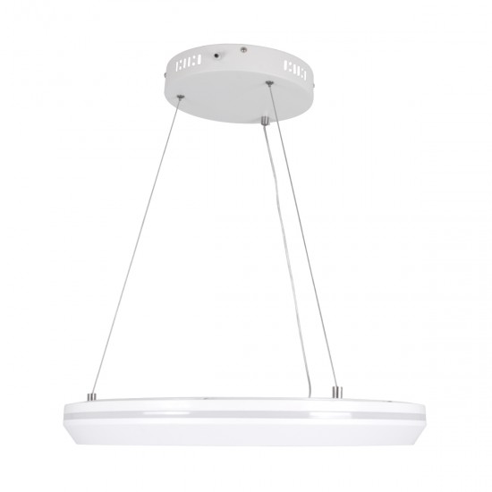GLOBOSTAR® MELINA 61044 Μοντέρνο Κρεμαστό Φωτιστικό Οροφής LED 55W 6376lm 120° AC 220-240V IP20 Ρυθμιζόμενο Λευκό CCT με Χειριστήριο από 2700K έως 6000K Dimmable - Lumileds SMD Chip - Λευκό Ματ - Μ48 x Π48 x Υ6.5cm - 3 Χρόνια Εγγύηση GLOBOSTAR® MELINA 61044 Μοντέρνο Κρεμαστό Φωτιστικό Οροφής LED 55W 6376lm 120° AC 220-240V IP20 Ρυθμιζόμενο Λευκό CCT με Χειριστήριο από 2700K έως 6000K Dimmable - Lumileds SMD Chip - Λευκό Ματ - Μ48 x Π48 x Υ6.5cm - 3 Χρόνια Εγγύηση