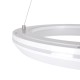 GLOBOSTAR® MELINA 61044 Μοντέρνο Κρεμαστό Φωτιστικό Οροφής LED 55W 6376lm 120° AC 220-240V IP20 Ρυθμιζόμενο Λευκό CCT με Χειριστήριο από 2700K έως 6000K Dimmable - Lumileds SMD Chip - Λευκό Ματ - Μ48 x Π48 x Υ6.5cm - 3 Χρόνια Εγγύηση GLOBOSTAR® MELINA 61044 Μοντέρνο Κρεμαστό Φωτιστικό Οροφής LED 55W 6376lm 120° AC 220-240V IP20 Ρυθμιζόμενο Λευκό CCT με Χειριστήριο από 2700K έως 6000K Dimmable - Lumileds SMD Chip - Λευκό Ματ - Μ48 x Π48 x Υ6.5cm - 3 Χρόνια Εγγύηση