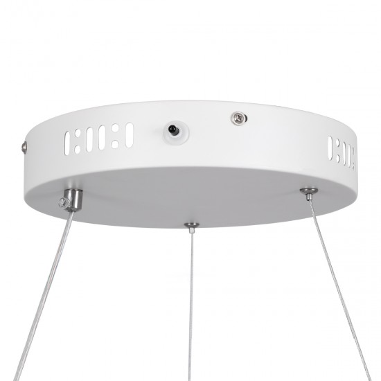 GLOBOSTAR® MELINA 61044 Μοντέρνο Κρεμαστό Φωτιστικό Οροφής LED 55W 6376lm 120° AC 220-240V IP20 Ρυθμιζόμενο Λευκό CCT με Χειριστήριο από 2700K έως 6000K Dimmable - Lumileds SMD Chip - Λευκό Ματ - Μ48 x Π48 x Υ6.5cm - 3 Χρόνια Εγγύηση GLOBOSTAR® MELINA 61044 Μοντέρνο Κρεμαστό Φωτιστικό Οροφής LED 55W 6376lm 120° AC 220-240V IP20 Ρυθμιζόμενο Λευκό CCT με Χειριστήριο από 2700K έως 6000K Dimmable - Lumileds SMD Chip - Λευκό Ματ - Μ48 x Π48 x Υ6.5cm - 3 Χρόνια Εγγύηση