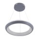 GLOBOSTAR® MELINA 61045 Μοντέρνο Κρεμαστό Φωτιστικό Οροφής LED 55W 6376lm 120° AC 220-240V IP20 Ρυθμιζόμενο Λευκό CCT με Χειριστήριο από 2700K έως 6000K Dimmable - Lumileds SMD Chip - Γκρι & Λευκό - Μ48 x Π48 x Υ6.5cm - 3 Χρόνια Εγγύηση GLOBOSTAR® MELINA 61045 Μοντέρνο Κρεμαστό Φωτιστικό Οροφής LED 55W 6376lm 120° AC 220-240V IP20 Ρυθμιζόμενο Λευκό CCT με Χειριστήριο από 2700K έως 6000K Dimmable - Lumileds SMD Chip - Γκρι & Λευκό - Μ48 x Π48 x Υ6.5cm - 3 Χρόνια Εγγύηση
