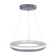 GLOBOSTAR® MELINA 61045 Μοντέρνο Κρεμαστό Φωτιστικό Οροφής LED 55W 6376lm 120° AC 220-240V IP20 Ρυθμιζόμενο Λευκό CCT με Χειριστήριο από 2700K έως 6000K Dimmable - Lumileds SMD Chip - Γκρι & Λευκό - Μ48 x Π48 x Υ6.5cm - 3 Χρόνια Εγγύηση GLOBOSTAR® MELINA 61045 Μοντέρνο Κρεμαστό Φωτιστικό Οροφής LED 55W 6376lm 120° AC 220-240V IP20 Ρυθμιζόμενο Λευκό CCT με Χειριστήριο από 2700K έως 6000K Dimmable - Lumileds SMD Chip - Γκρι & Λευκό - Μ48 x Π48 x Υ6.5cm - 3 Χρόνια Εγγύηση