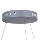 GLOBOSTAR® MELINA 61045 Μοντέρνο Κρεμαστό Φωτιστικό Οροφής LED 55W 6376lm 120° AC 220-240V IP20 Ρυθμιζόμενο Λευκό CCT με Χειριστήριο από 2700K έως 6000K Dimmable - Lumileds SMD Chip - Γκρι & Λευκό - Μ48 x Π48 x Υ6.5cm - 3 Χρόνια Εγγύηση GLOBOSTAR® MELINA 61045 Μοντέρνο Κρεμαστό Φωτιστικό Οροφής LED 55W 6376lm 120° AC 220-240V IP20 Ρυθμιζόμενο Λευκό CCT με Χειριστήριο από 2700K έως 6000K Dimmable - Lumileds SMD Chip - Γκρι & Λευκό - Μ48 x Π48 x Υ6.5cm - 3 Χρόνια Εγγύηση