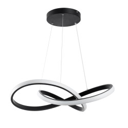GLOBOSTAR® DEXTER 61049 Μοντέρνο Κρεμαστό Φωτιστικό Οροφής LED 72W 7200lm 300° AC 220-240V IP20 Ρυθμιζόμενο Λευκό CCT με Χειριστήριο από 2700K έως 6000K Dimmable - Lumileds SMD Chip - Μαύρο Ματ - Μ56 x Π56 x Υ14cm - 3 Χρόνια Εγγύηση GLOBOSTAR® DEXTER 61049 Μοντέρνο Κρεμαστό Φωτιστικό Οροφής LED 72W 7200lm 300° AC 220-240V IP20 Ρυθμιζόμενο Λευκό CCT με Χειριστήριο από 2700K έως 6000K Dimmable - Lumileds SMD Chip - Μαύρο Ματ - Μ56 x Π56 x Υ14cm - 3 Χρόνια Εγγύηση