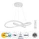 GLOBOSTAR® DEXTER 61050 Μοντέρνο Κρεμαστό Φωτιστικό Οροφής LED 72W 8064lm 300° AC 220-240V IP20 Ρυθμιζόμενο Λευκό CCT με Χειριστήριο από 2700K έως 6000K Dimmable - Lumileds SMD Chip - Λευκό Ματ - Μ56 x Π56 x Υ14cm - 3 Χρόνια Εγγύηση GLOBOSTAR® DEXTER 61050 Μοντέρνο Κρεμαστό Φωτιστικό Οροφής LED 72W 8064lm 300° AC 220-240V IP20 Ρυθμιζόμενο Λευκό CCT με Χειριστήριο από 2700K έως 6000K Dimmable - Lumileds SMD Chip - Λευκό Ματ - Μ56 x Π56 x Υ14cm - 3 Χρόνια Εγγύηση